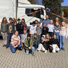 Link zum Artikel über den Praxisunterricht zum Toten Winkel